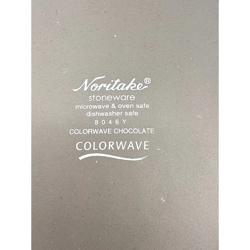 Noritake colorwave chocolate